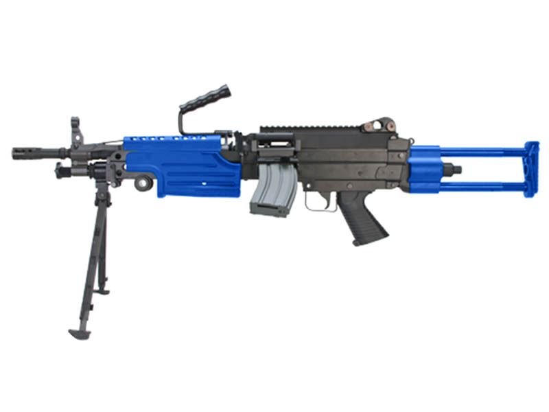 [Free Box Mag] Classic Army M249 Para AEG Support Rifle with FREE Box Magazine (CA007M) (Black)