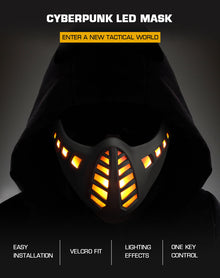 Big Foot Cyberpunk LED Mask