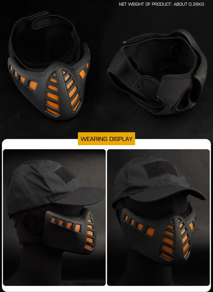 Big Foot Cyberpunk LED Mask