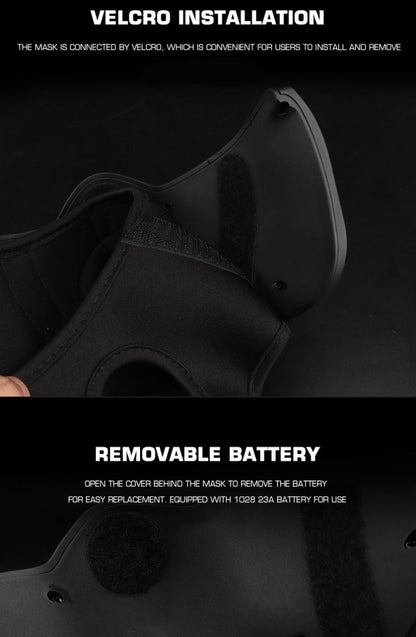 Big Foot Cyberpunk LED Mask