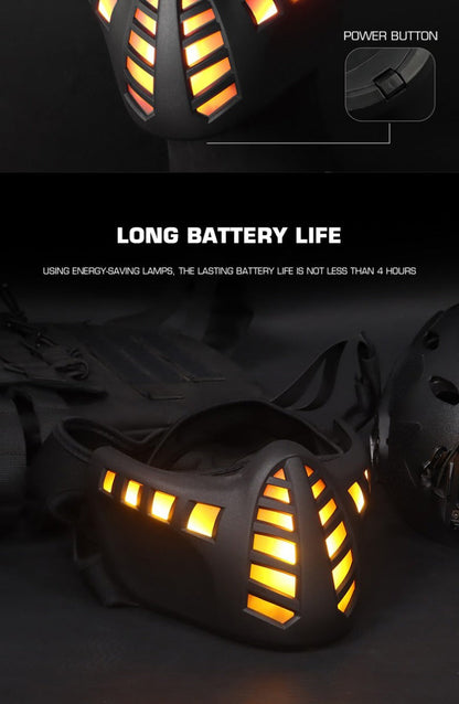 Big Foot Cyberpunk LED Mask