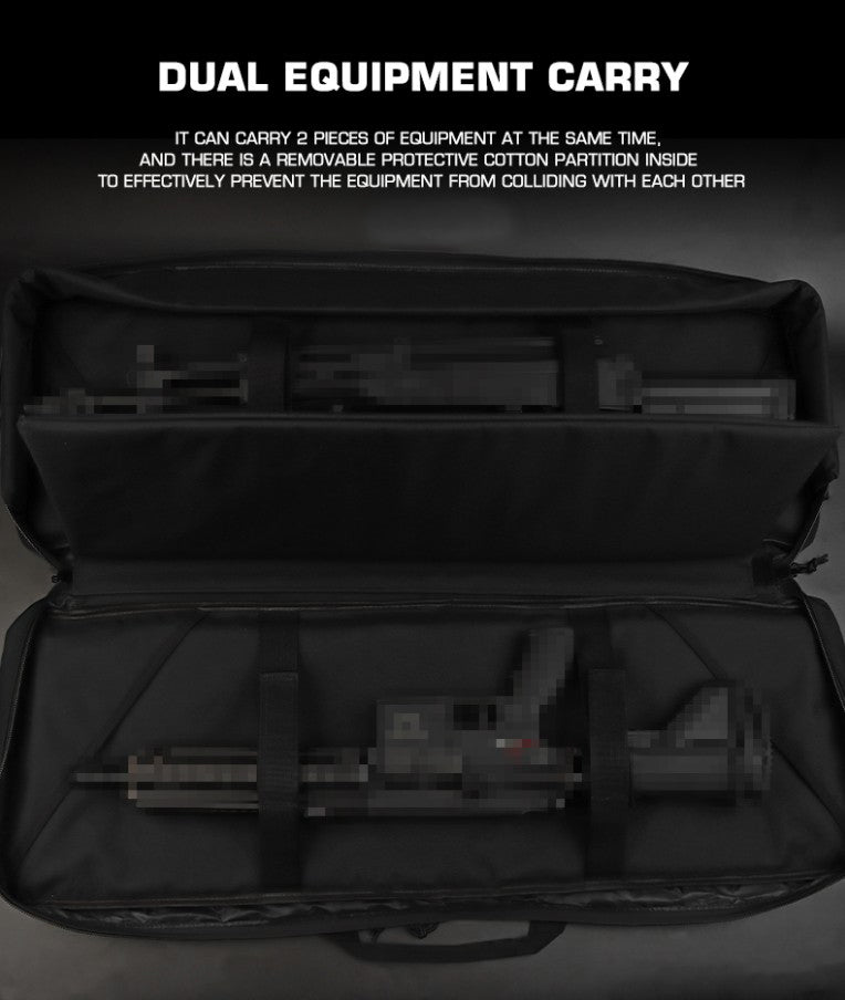 Big Foot Urban War Rifle Bag (Size: 92 x 32 x 9.5cm - 900D - Black)