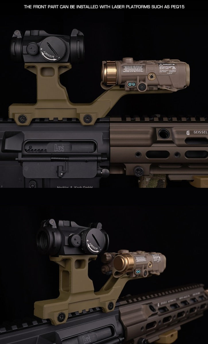 Big Foot Hydra Mount Kit for Scopes (Black)