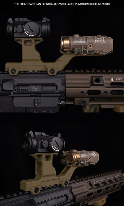 Big Foot Hydra Mount Kit for Scopes (Black)