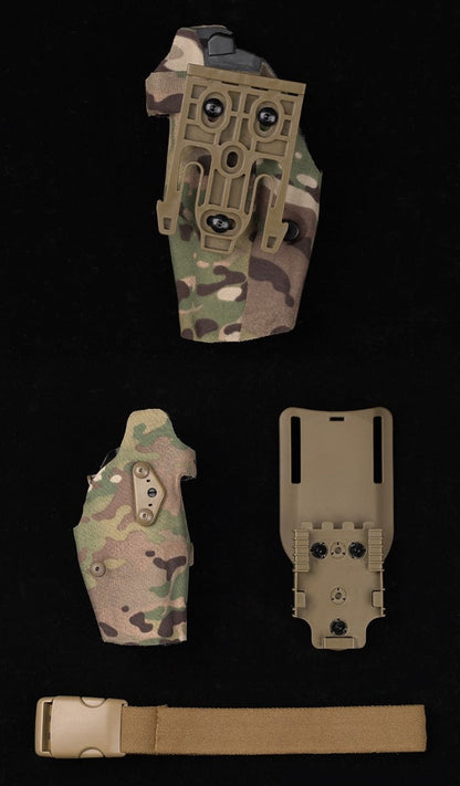WoSport 17 Series Quick Release Holster with QLS Kit and Belt (Multicam)