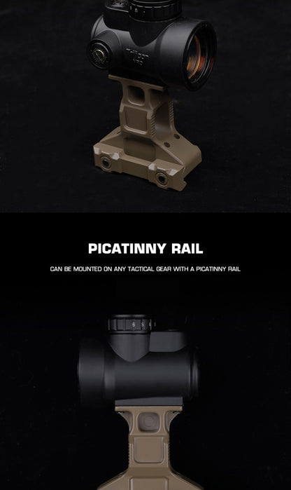 Big Foot Picatinny Riser Mount (T Style - Tan)