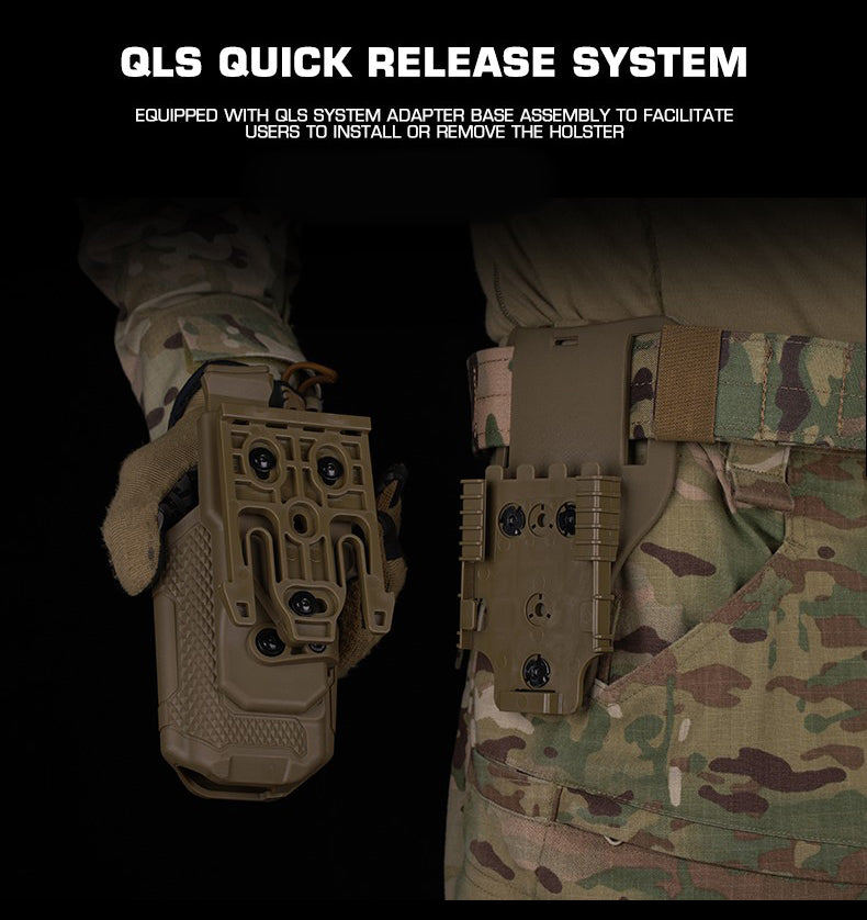 WoSport Tactical Universal Holster with QLS Kit (OD)