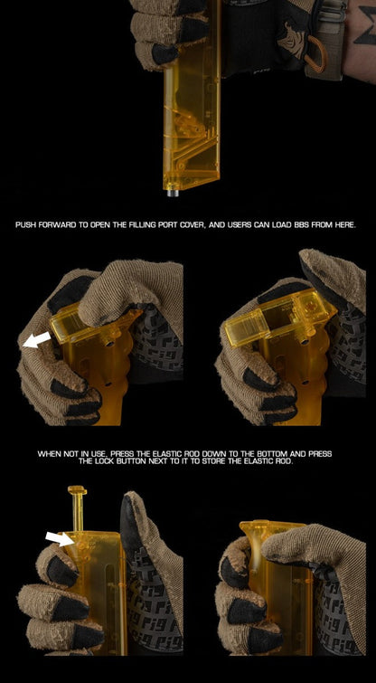 Big Foot - 6mm Speedloader - 300 Rounds (Clear)