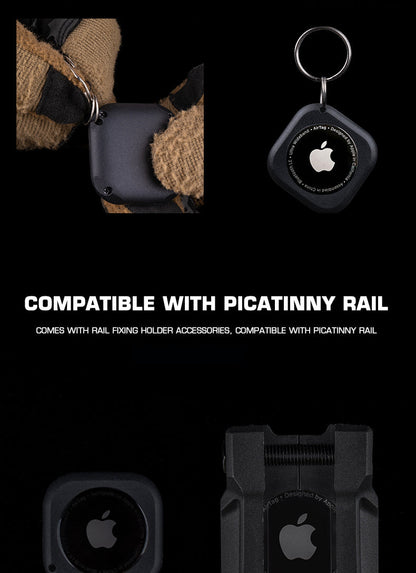 Big Foot - AIR TAG Mount (Black)