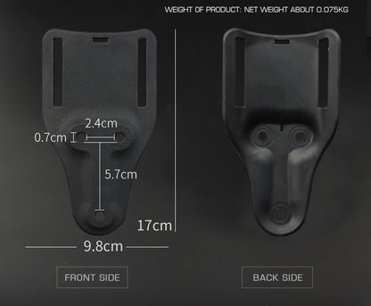 Big Foot - Tactical Holster Short Adapter Base (Black)