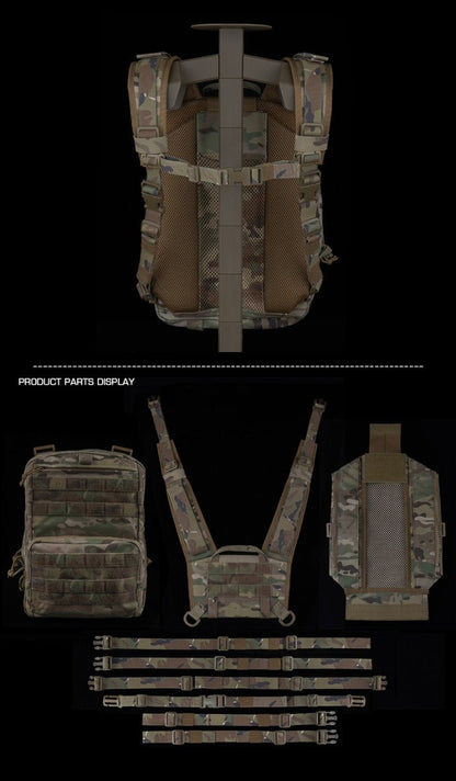 Big Foot - R Assault Tactical Backpack Set (Multicam)