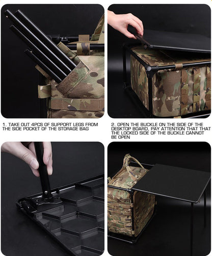 Wosport   -  Tactical Portable Table 2.0 (Multicam)