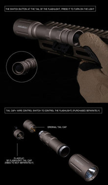 WoSport M-PLHV2 High Power Flashlight (Tan)