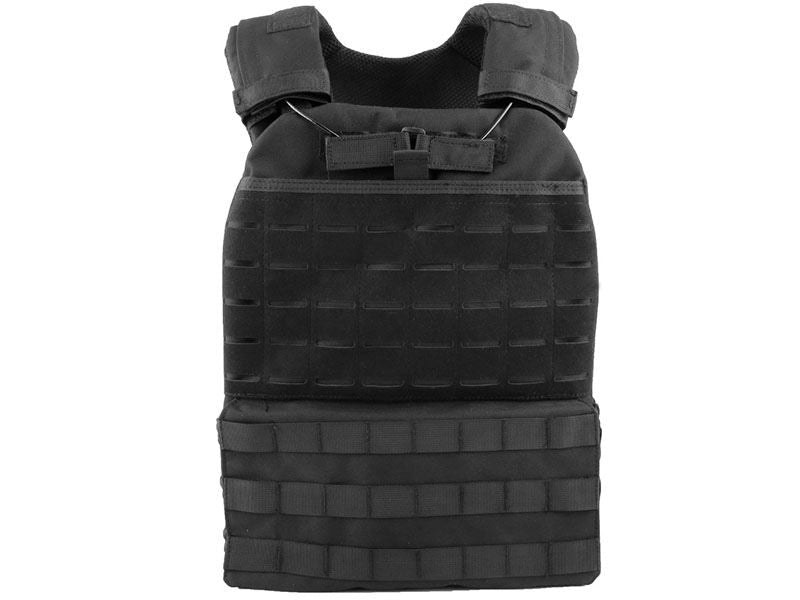 Big Foot Laser Cut Plate Carrier Vest (Black)