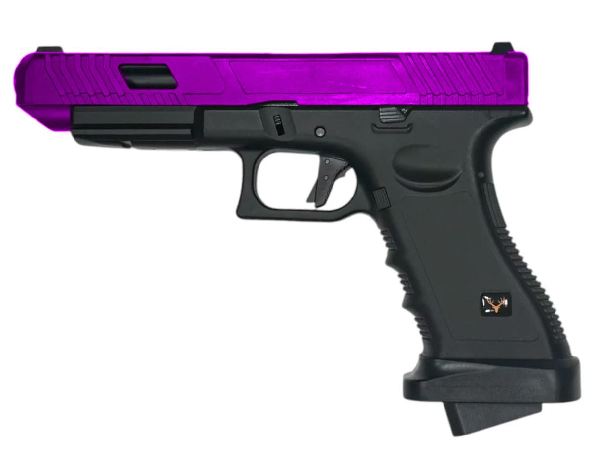 Huntsman Tactical H34 Gas Blowback Pistol (Slide and Body Polymer - Purple)