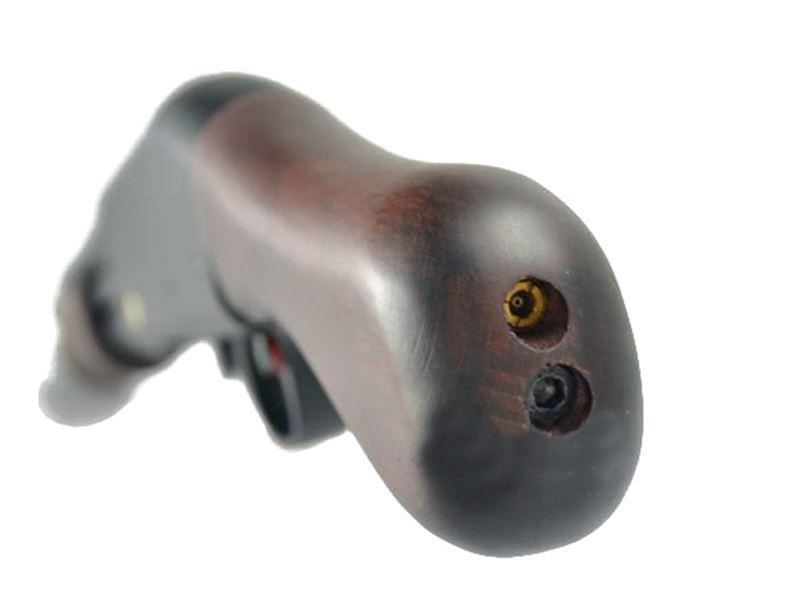 Golden Eagle M870 Sawed-Off Tri-Shot Gas Pump Action Shotgun (Real Wood - Black - 8877RW - V2)
