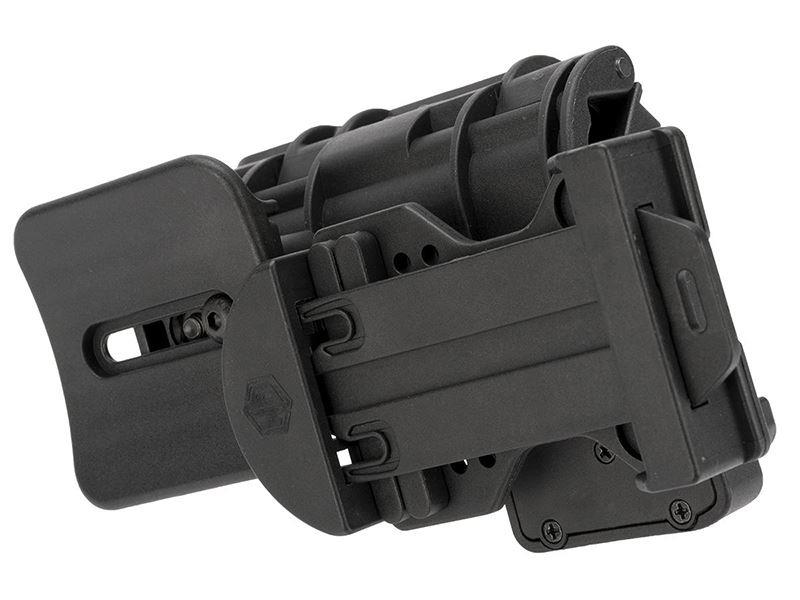 APS Quantum Mechanics G17/22/19 Quick Tactical Holster (Black - QMH-G17)