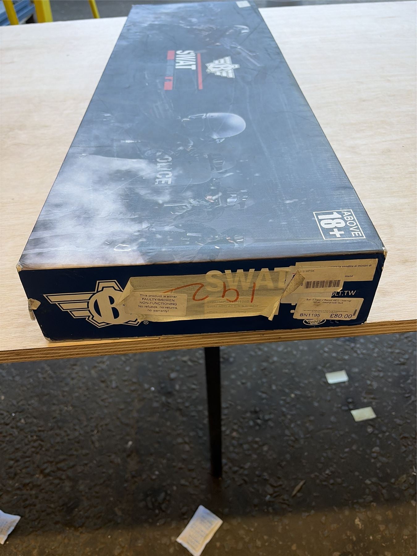 [Boneyard] Bolt 5 Swat J Recoil AEG - Internal issue / mechanical fault