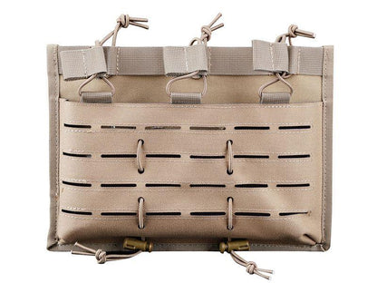 Big Foot 5.56 Laser Cut Magazine Triple-Pouch (Tan)