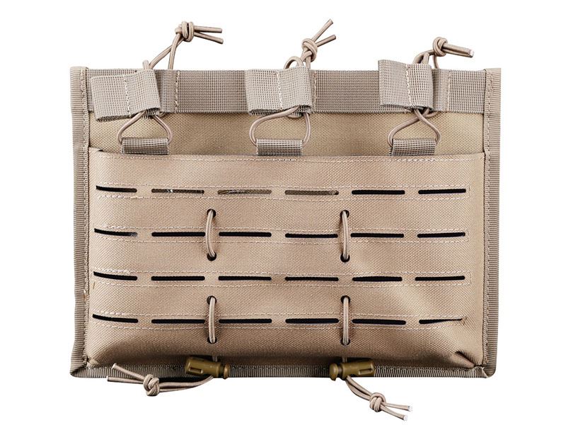 Big Foot 5.56 Laser Cut Magazine Triple-Pouch (Tan)