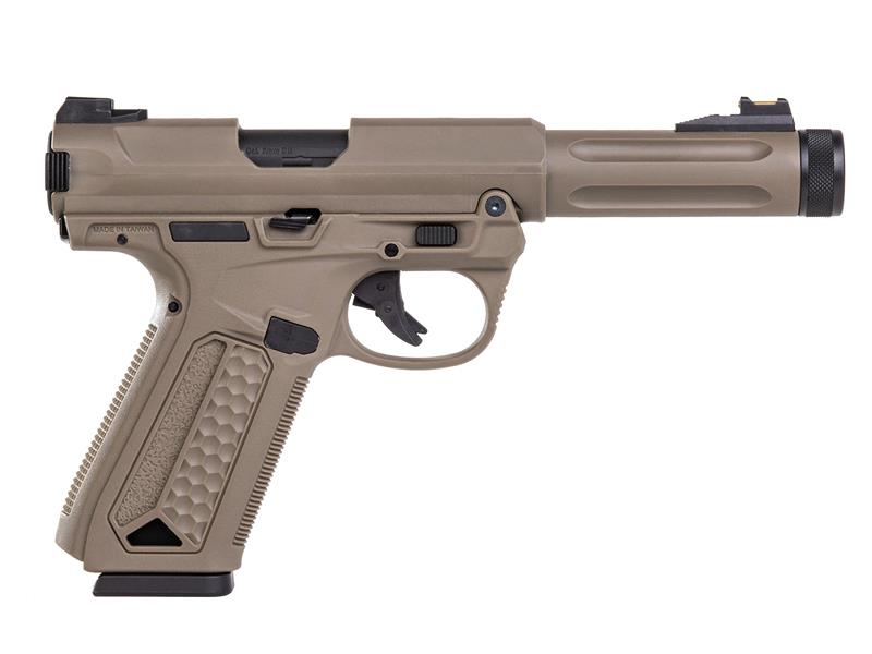 Action Army Ruger MKIV Gas Blowback Pistol (AAP01 - Tan)