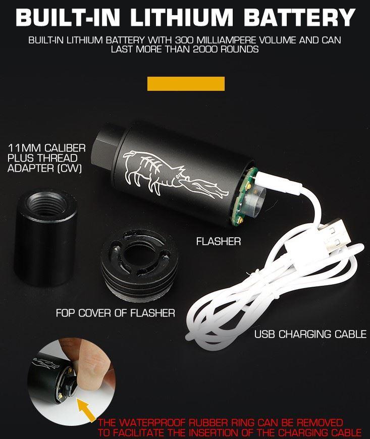 WoSport Spitfire Tracer Unit (14mm CCW - Full Metal)