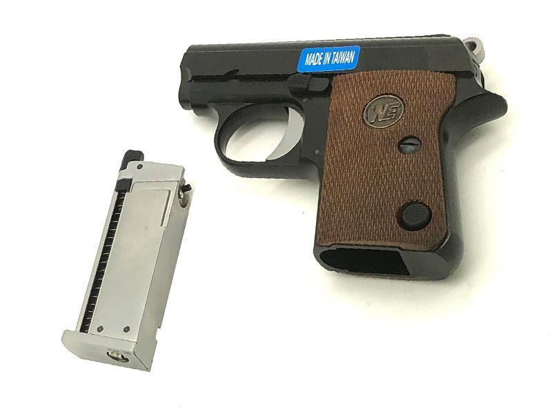 WE CT25 1908 Gas Blowback Pistol (Black)