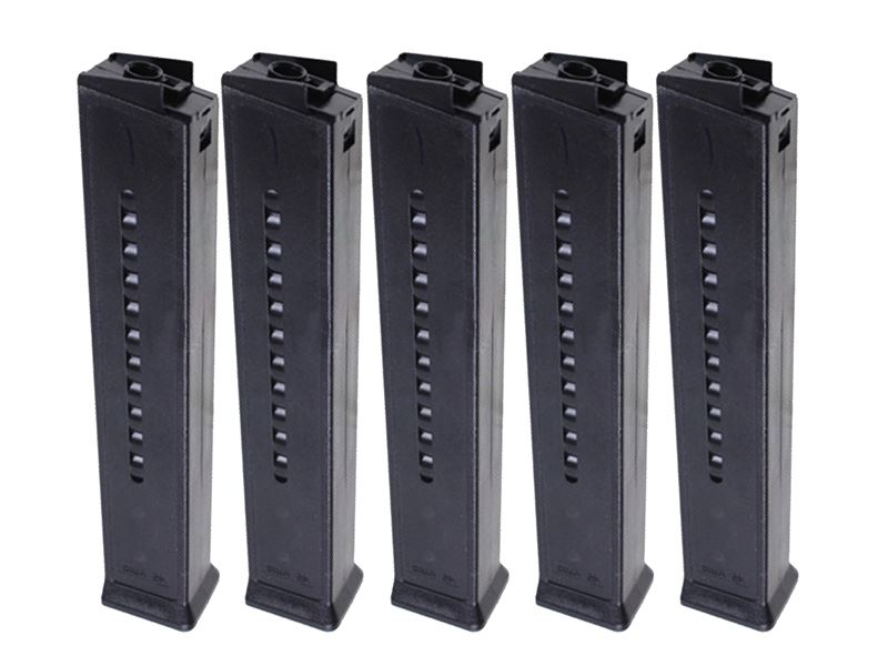 UFC UMP Mid-Cap Magazine (Pack of 5) (ABS) (110 Rounds) (UFC-MG-56V-OS)