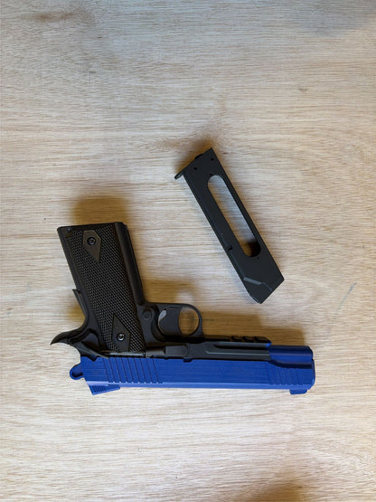 [Boneyard] Colt 1911 (Rail) Co2 Pistol (Black - Fixed Slide - Cybergun - 180314) (Blue) - Unknown Fault or Ex. Display