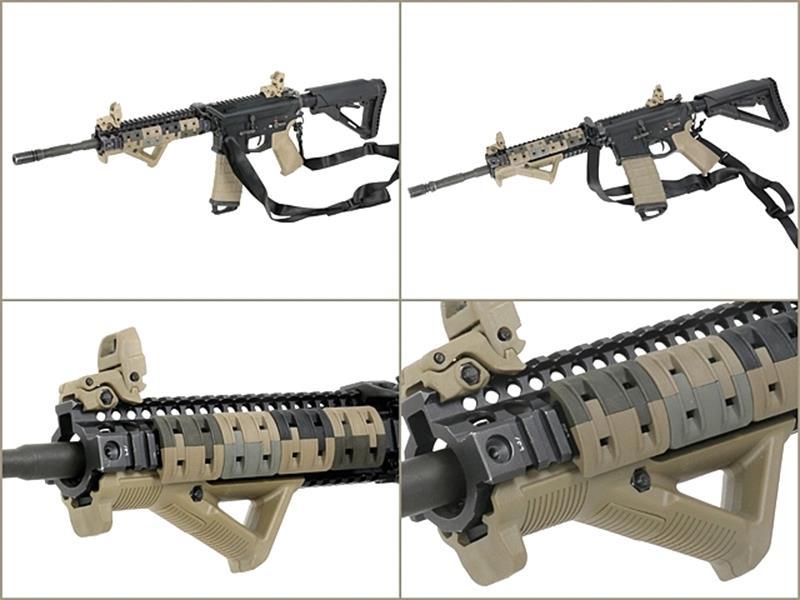 FMA Angled Ergonomic Grip (Mod 1 - Tan - TB-19)