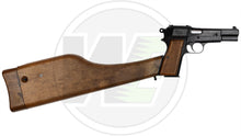 WE Browning Hi-Power MK3 GBB Pistol with Stock (New Version)