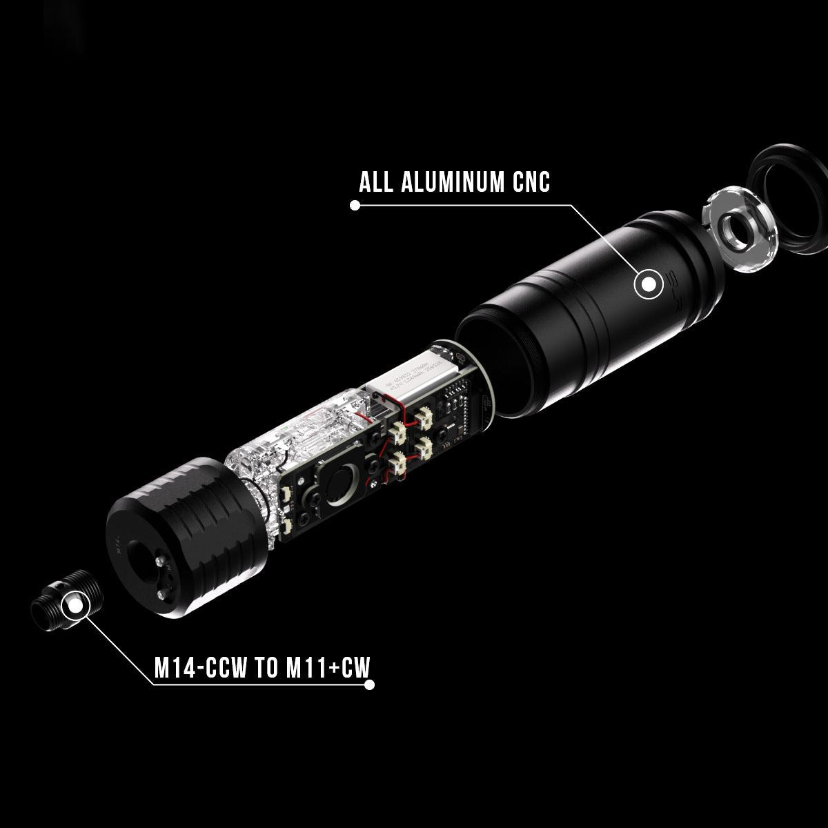 Lancer Tactical x SLR N.O.T.A.S. Suppressor (E-Shooter Smoky BT Tracer - V904)