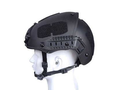 Big Foot Air Flow Type Bump Fast Helmet (Black)