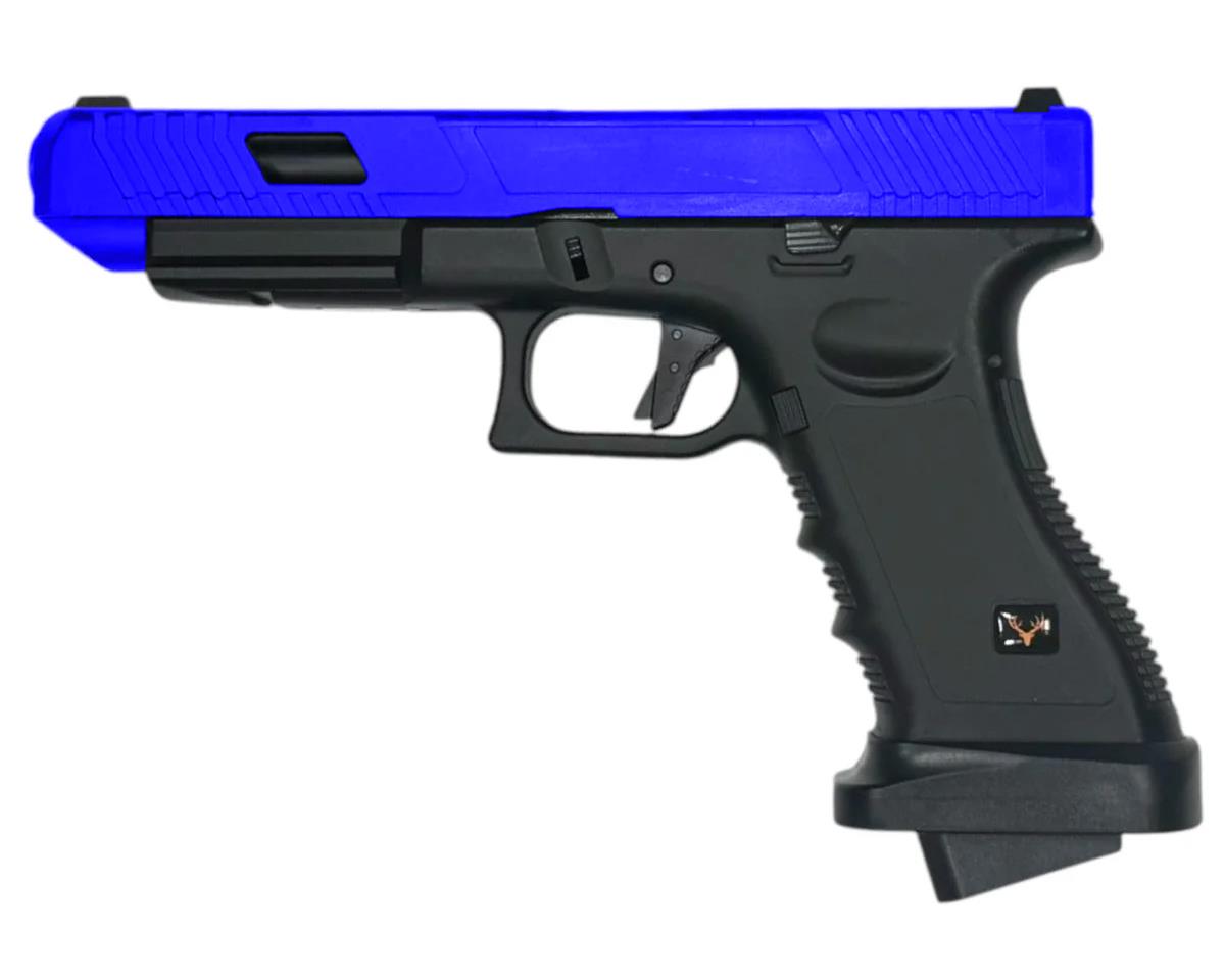 Huntsman Tactical H34 Gas Blowback Pistol (Slide and Body Polymer - Blue)