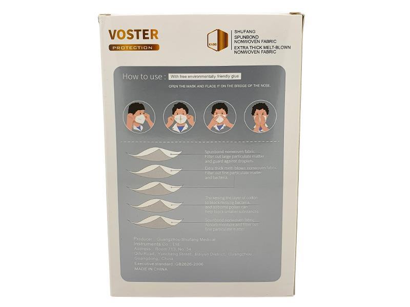 Voster KN95 (5) Layer Mask (10pcs - Box Packed - 0% VAT)