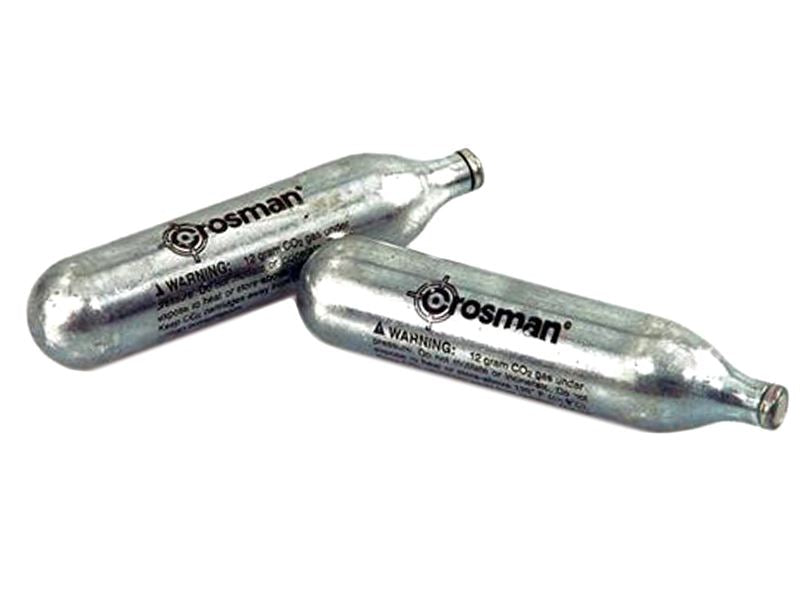 Crosman Co2 Capsule/Cartridge with SC Lubricant (12 Gram)
