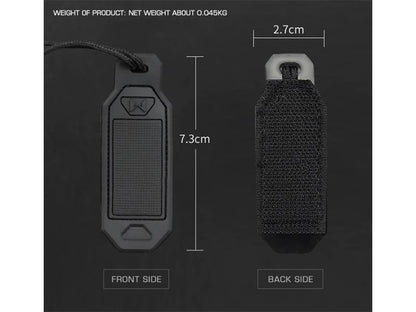 Big Foot Tag (4pc Set - Black)
