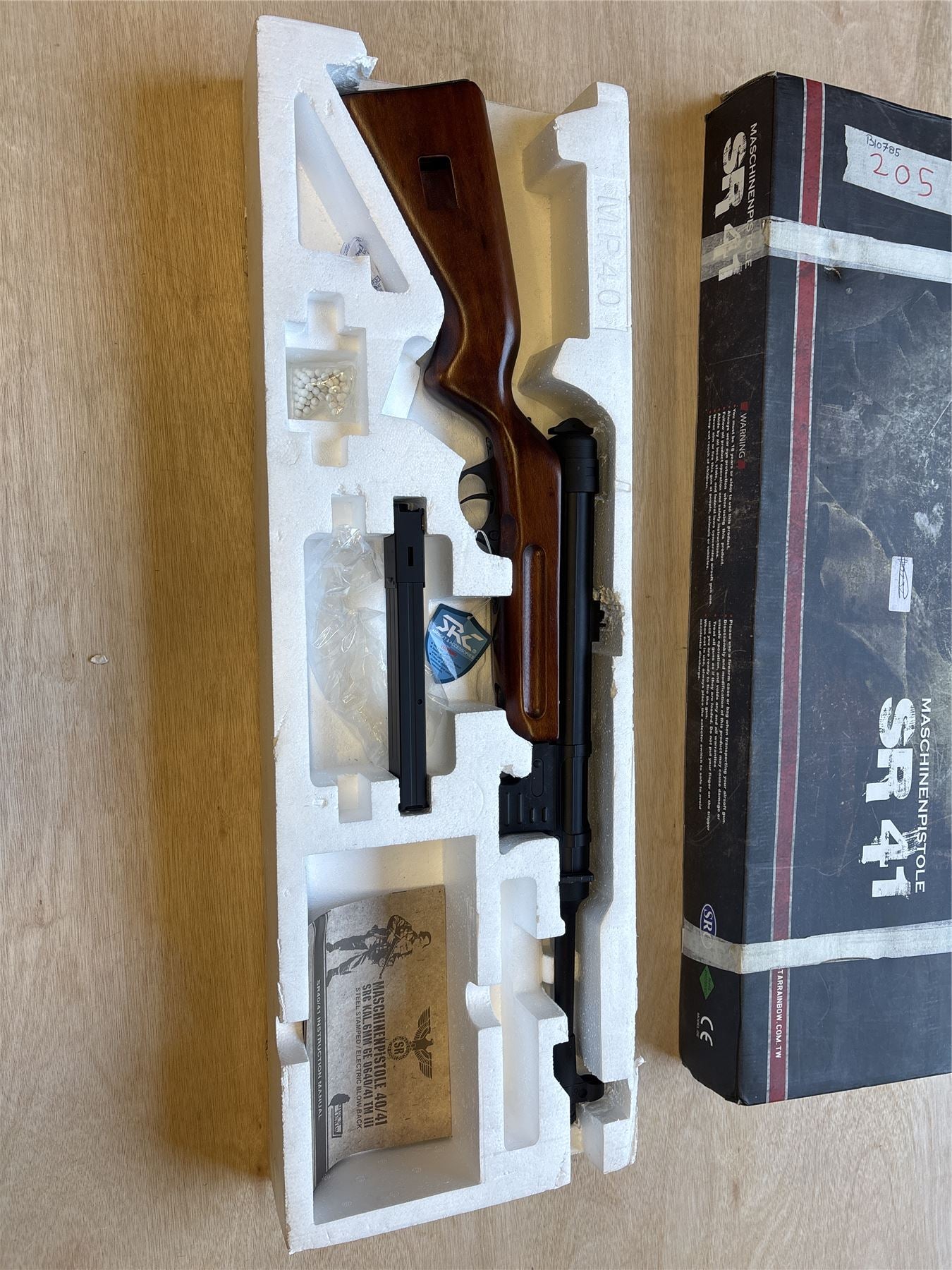 [Boneyard] Golden Eagle SR25 AEG (FB6652) - No trigger response - receiver misaligned - missing parts