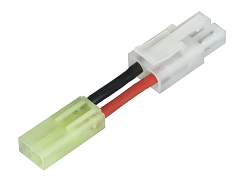 ACM Airsoft Battery Tamiya Mini Female to Large Male Tamiya Connector Adapter