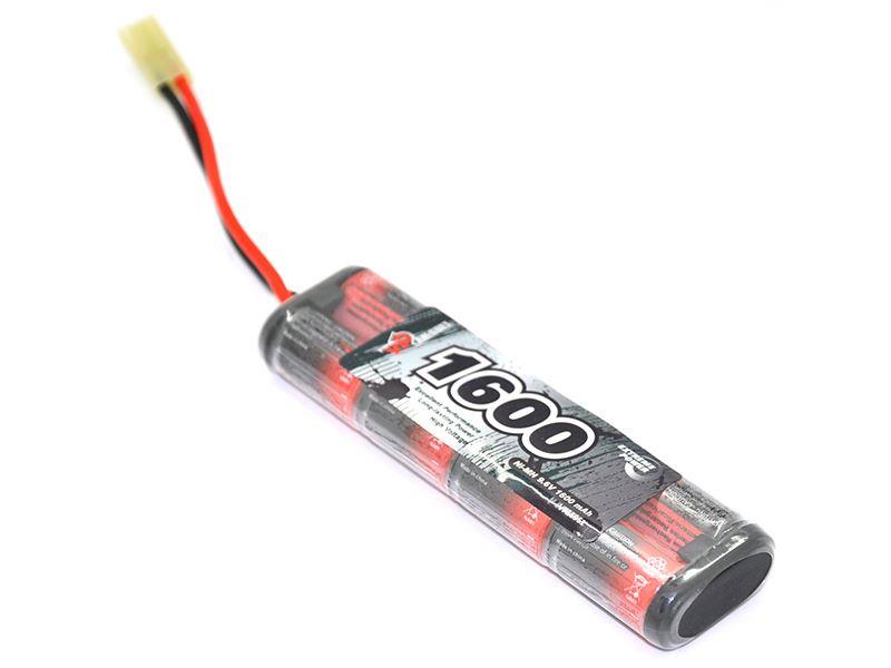 9.6V 1600mAh 2/3A NiMH Mini (4x2) (Mini-Tamiya) Battery