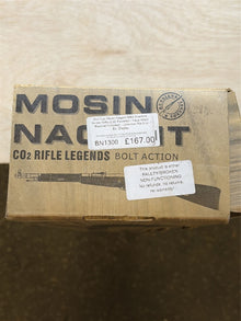 [Boneyard] Win Gun Mosin-Nagant M44 Overlord Sniper Rifle (Co2 Powered - Faux Wood - Bayonet Included) - Unknown Fault or Ex. Display