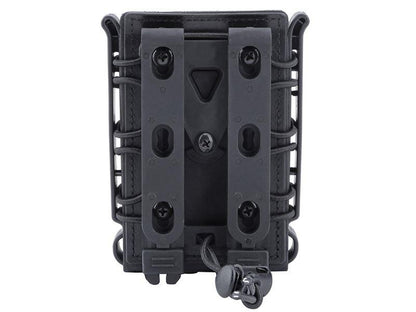 Big Foot M4/AK Fast Magazine Pouch (Polymer - Adjustable Elasticated Retention - Black)