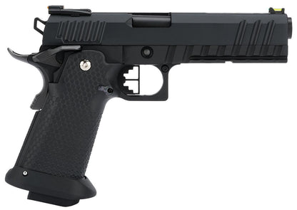 Armorer Works Custom Black Ace Hi-Capa GBBP (Full Black Slide - Black Frame - Black Barrel - AW-HX2003)