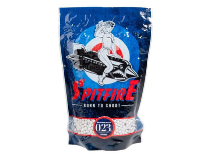 Spitfire 0.23g BB Pellets (1 Kilo - 4350 Rounds - White)