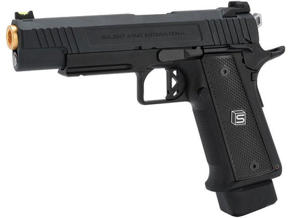 Salient Arms International by EMG 2011 DS 5.1 Gas Pistol (Gold Barrel - Black - 5.1)