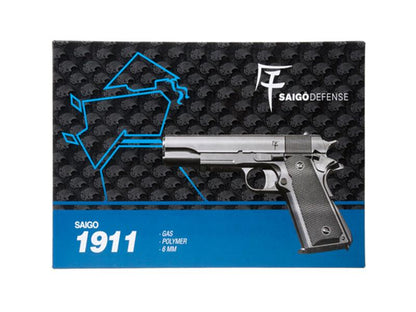 Saigo Defense 1911 Gas Pistol (Non-Blowback - Polymer - Black)