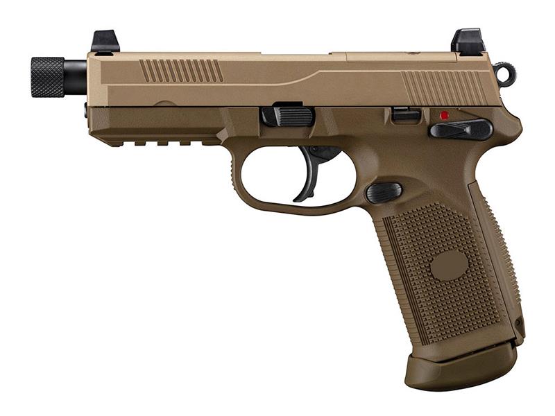 [FN - Keep Disabled] Tokyo Marui FNX-45 Tactical GBB Pistol (Tan)