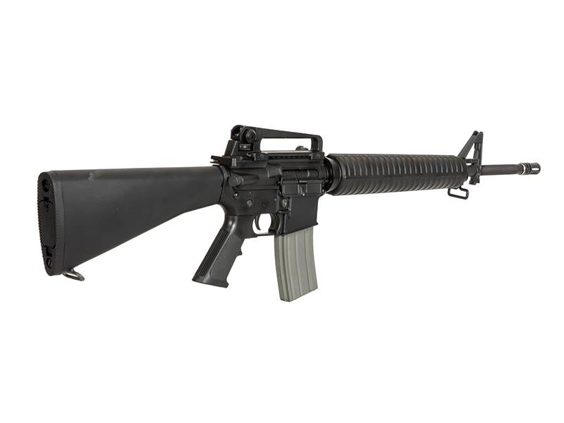 Ares M16A3 AEG with EFCS Electronic System (Black - AR-081E)