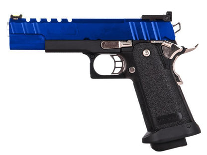 Golden Eagle Hi-Capa 5.1 Custom Series (Gold Barrel - Blue - 3343)