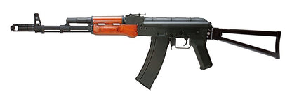 SRC SR74 Gas Blowback Rifle (Long - Wire Stock - Black - GB-202TM)